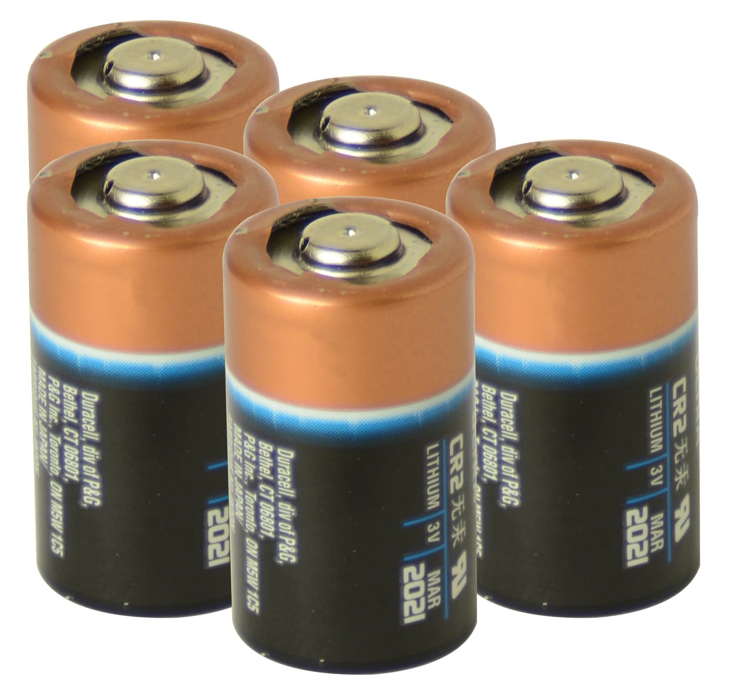 CR2 Battery Pack of 5